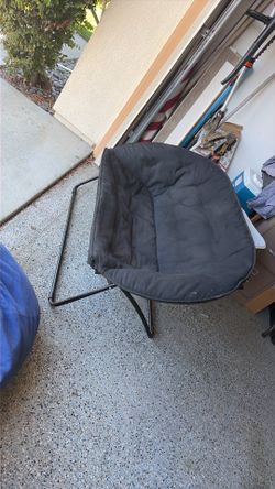 Foldable bench seat for two black