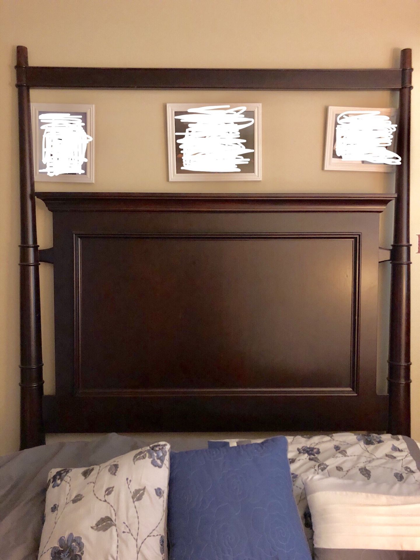 Queen sized headboard