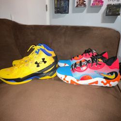 Curry 2 “Double Bang” & PG 6’s “Hot Wheels” Lot