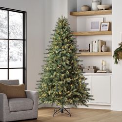 Member's Mark 7.5' Augusta Pine Pre-Lit Christmas Tree Brand New In Box 