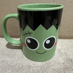 Halloween Frankenstein Green Mug.