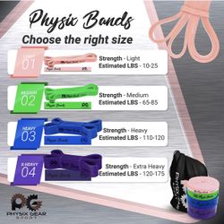 Strength Lift Exercise Bands 