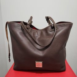 Dooney and Bourke Women's Leather West Totes Elephant Color.