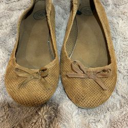 SO Sonoma Tan Ballet Flats Women’s Size 7.5 
