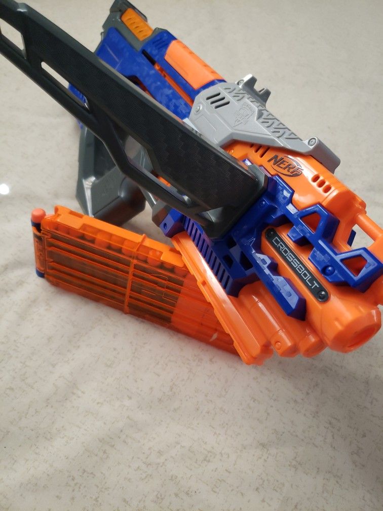 Nerf Crossbolt With 12 Foam Blaster