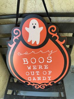 Door flip sign