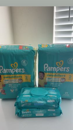 Pampers and wipes