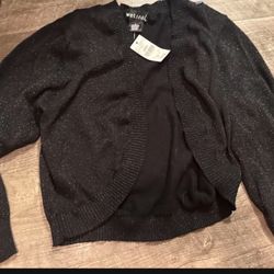 Juniors Sparkly Top Size Lrg Brand New 