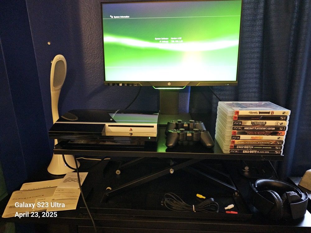 Playstation 3 (Fat - Model: CECHL01) / Sony PS3 Gaming Console Bundle