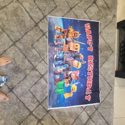 Roblox Birthday Banner 30"×48"