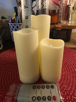 LED Candles W/Remote