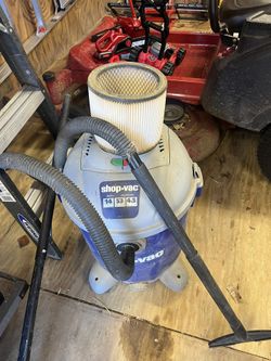Shop Vac On Wheels
