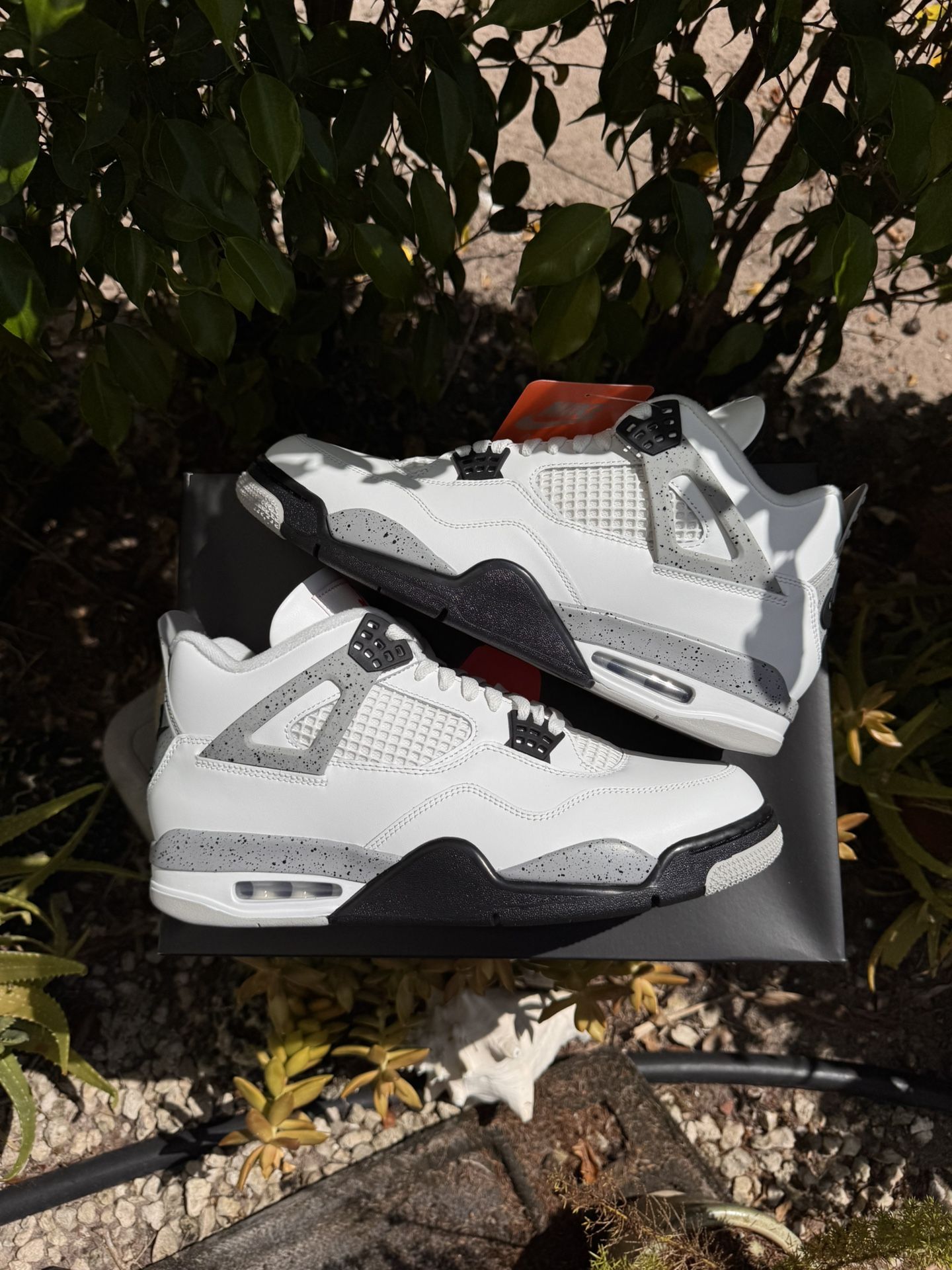 Jordan 4 “white Cement” Size 12
