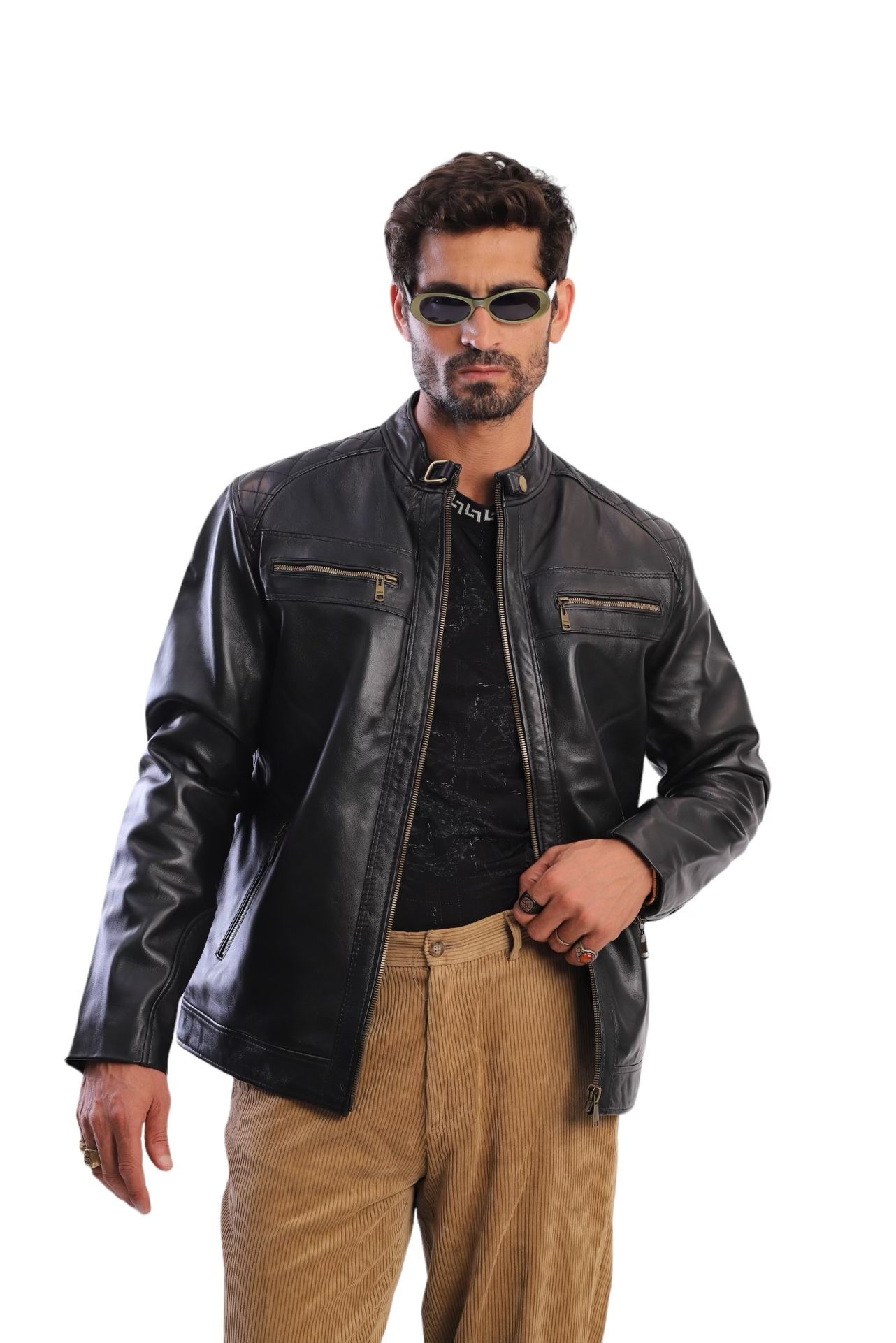 🔥 Wholesale Lot – 250 real Lambskin Leather Jackets (Brand New, Los Angeles) 🔥