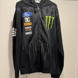 Monster Energy DC Shoes zip up