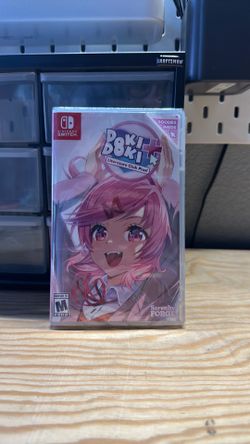 Doki Doki Literature Club Plus Natsuki NINTENDO SWITCH Reprint SEALED 1885/2000 NUMBERED