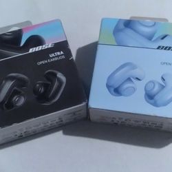 Bose Ultra Open Earbuds Black & Blue Bundle 