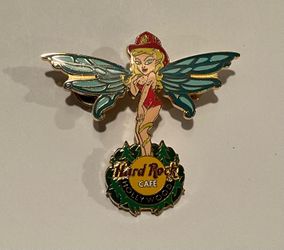 Hard Rock Cafe Hollywood FL Firefighter Fairy Collector Pin 1 /300