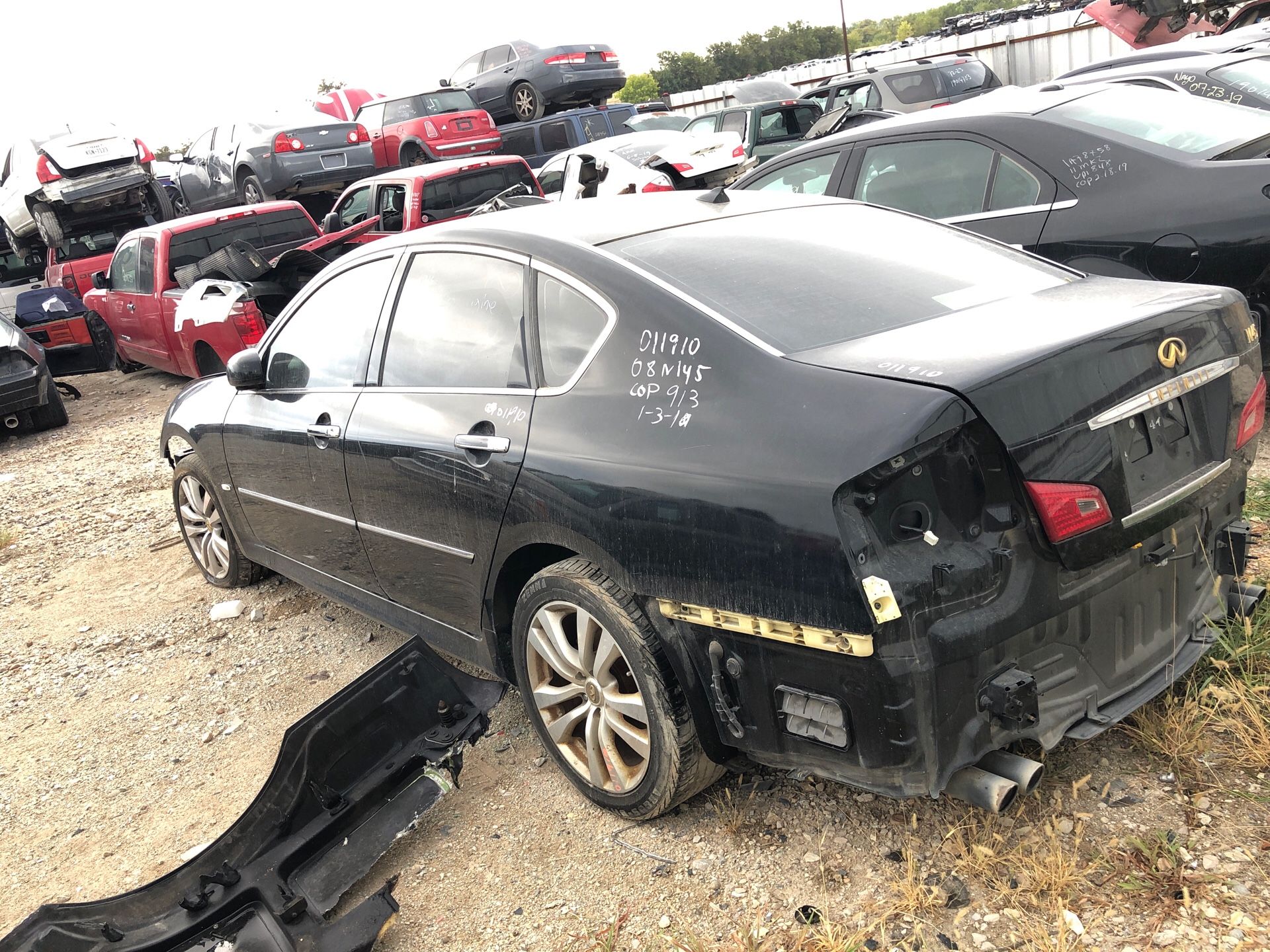 2008 Infiniti M45 parts