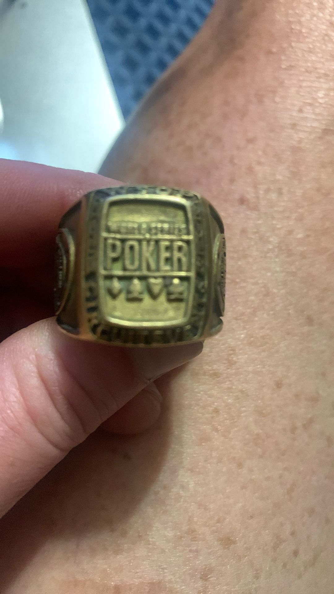 18k WSOP 2017 Circuit Ring 1 Ounce