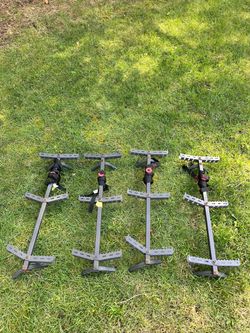 Timber climbing sticks/ foldable