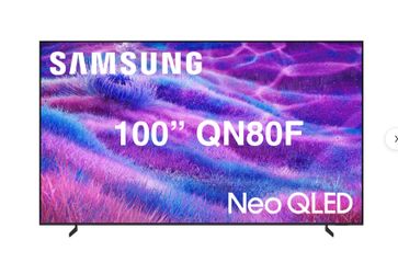 ⭕️ SAMSUNG 100-Inch Class Neo QLED 4K QN80F Series Neo Gaming Hub, Smart TV with Alexa built in