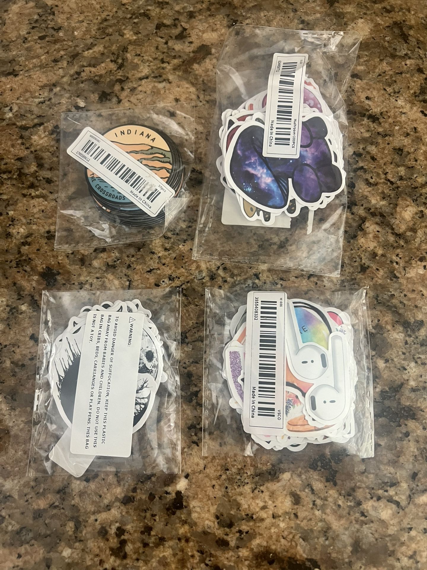 50-100 Stickers