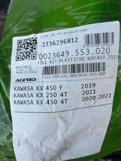 Brand New Acerbis Full Kit For KX(contact info removed), KX(contact info removed)