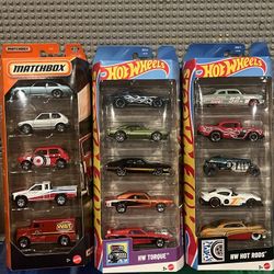 5 Pack Hot Wheels 