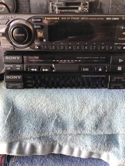 Sony complete car stereo system