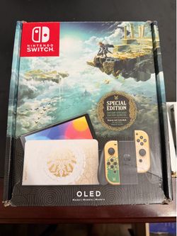 Nintendo switch oled Zelda edition