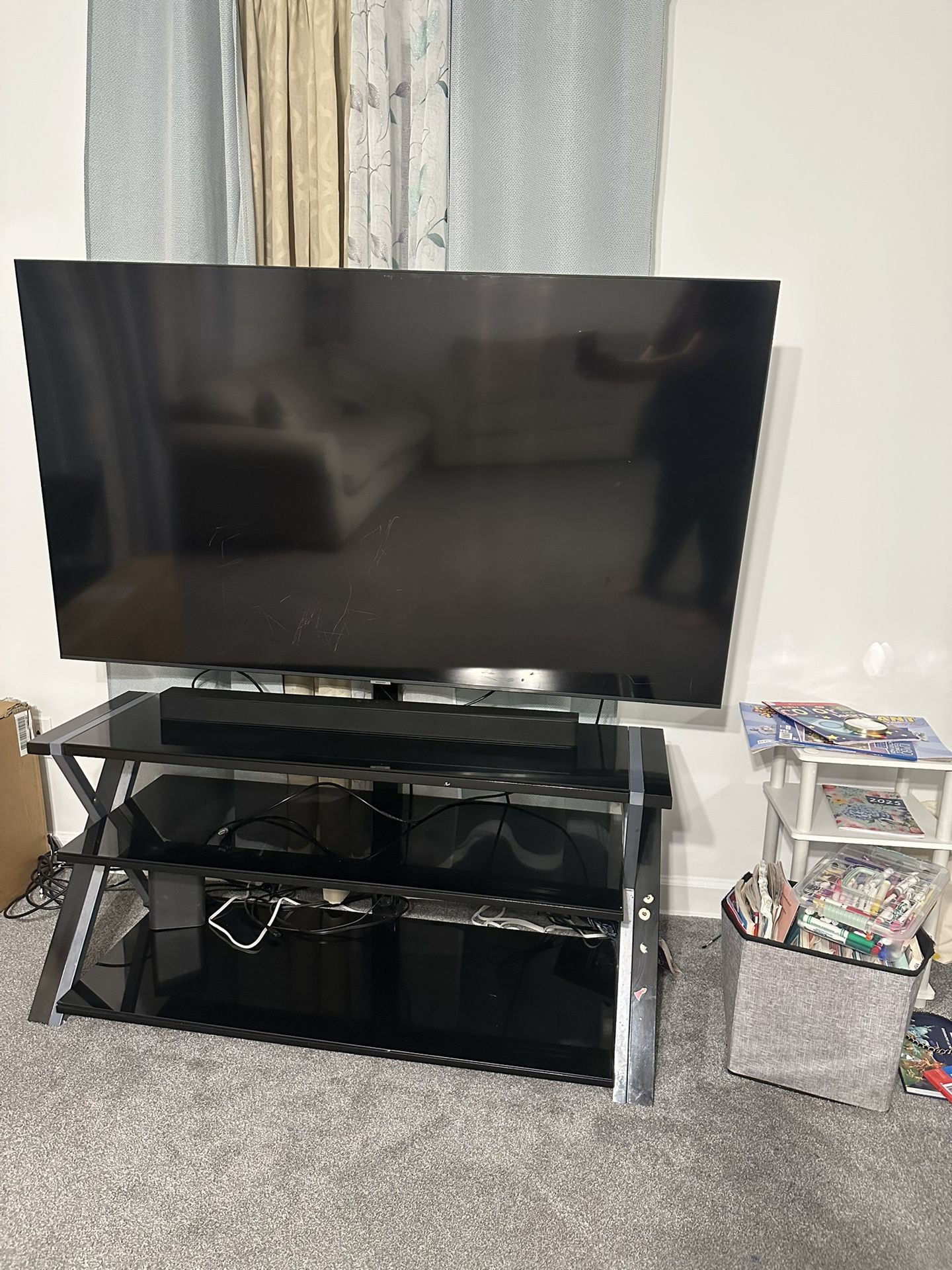 Tv and Tv Stand