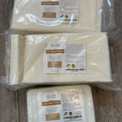 12lbs of Velona Coconut Milk Melt & Pour Soap Blocks