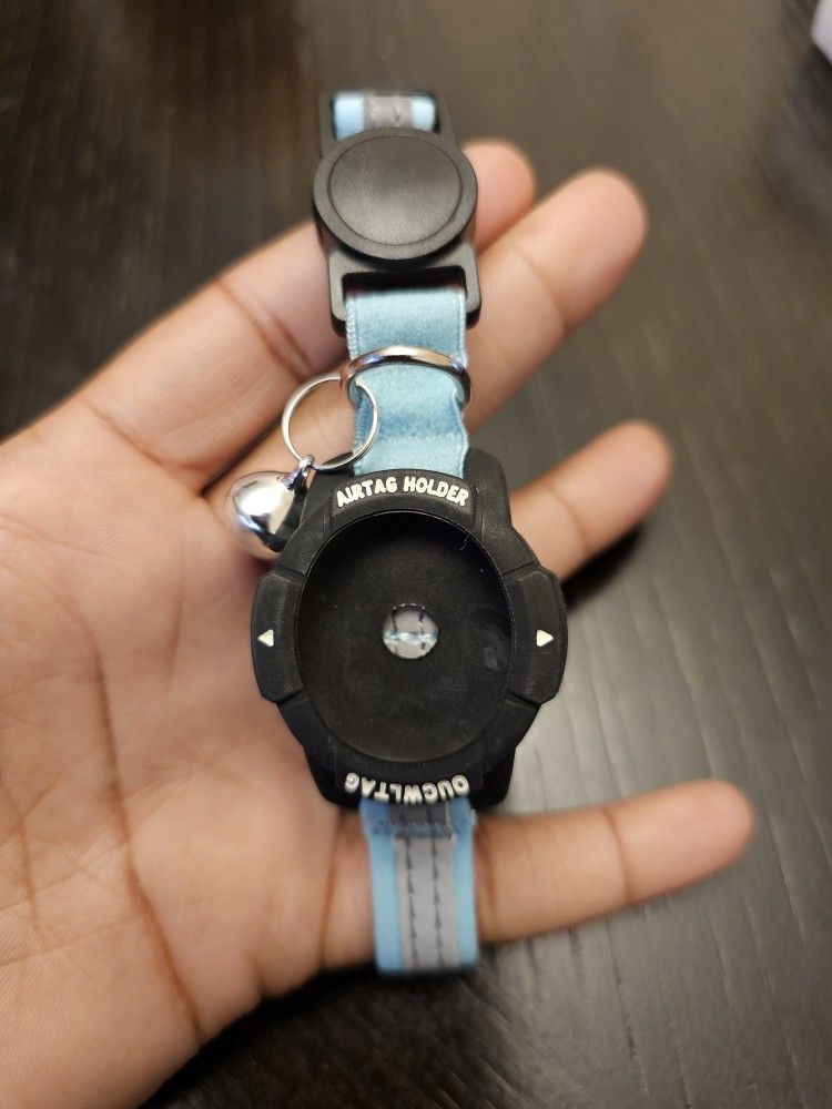 Pet Collar w/Air Tag Holder