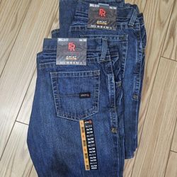 Mens ariat FR Jeans Relaxed Boot 36/30