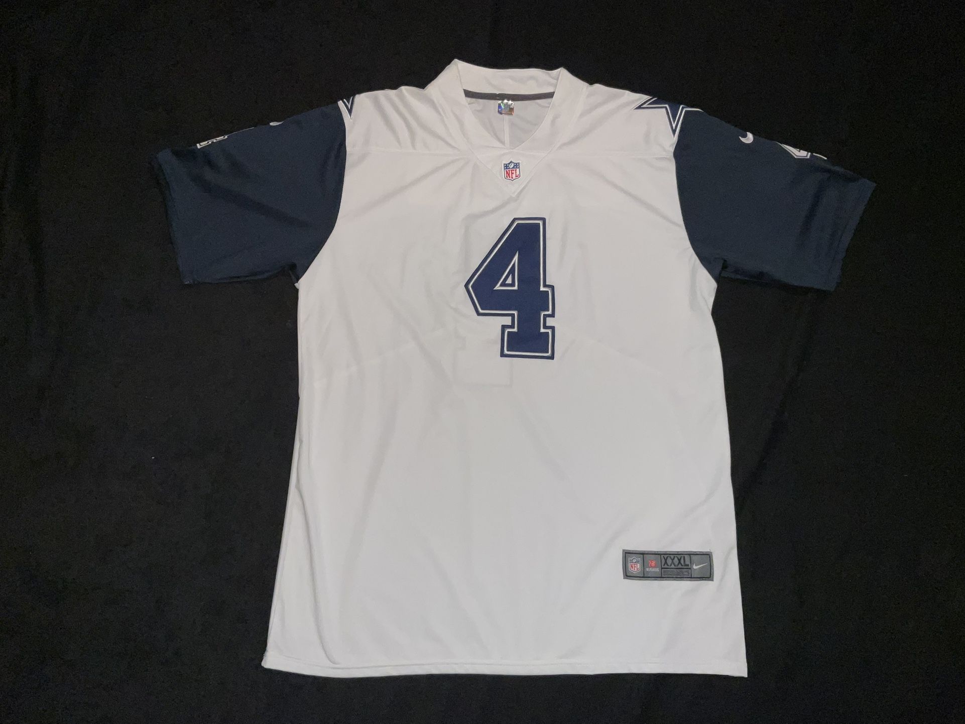 Dak Prescott #4 Dallas Cowboys Pink Women's Jersey Size Large for Sale in  Charleston, SC - OfferUp