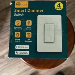 TREATLIFE Smart Dimmer Switch TWO 4 Packs NEW IN BOX