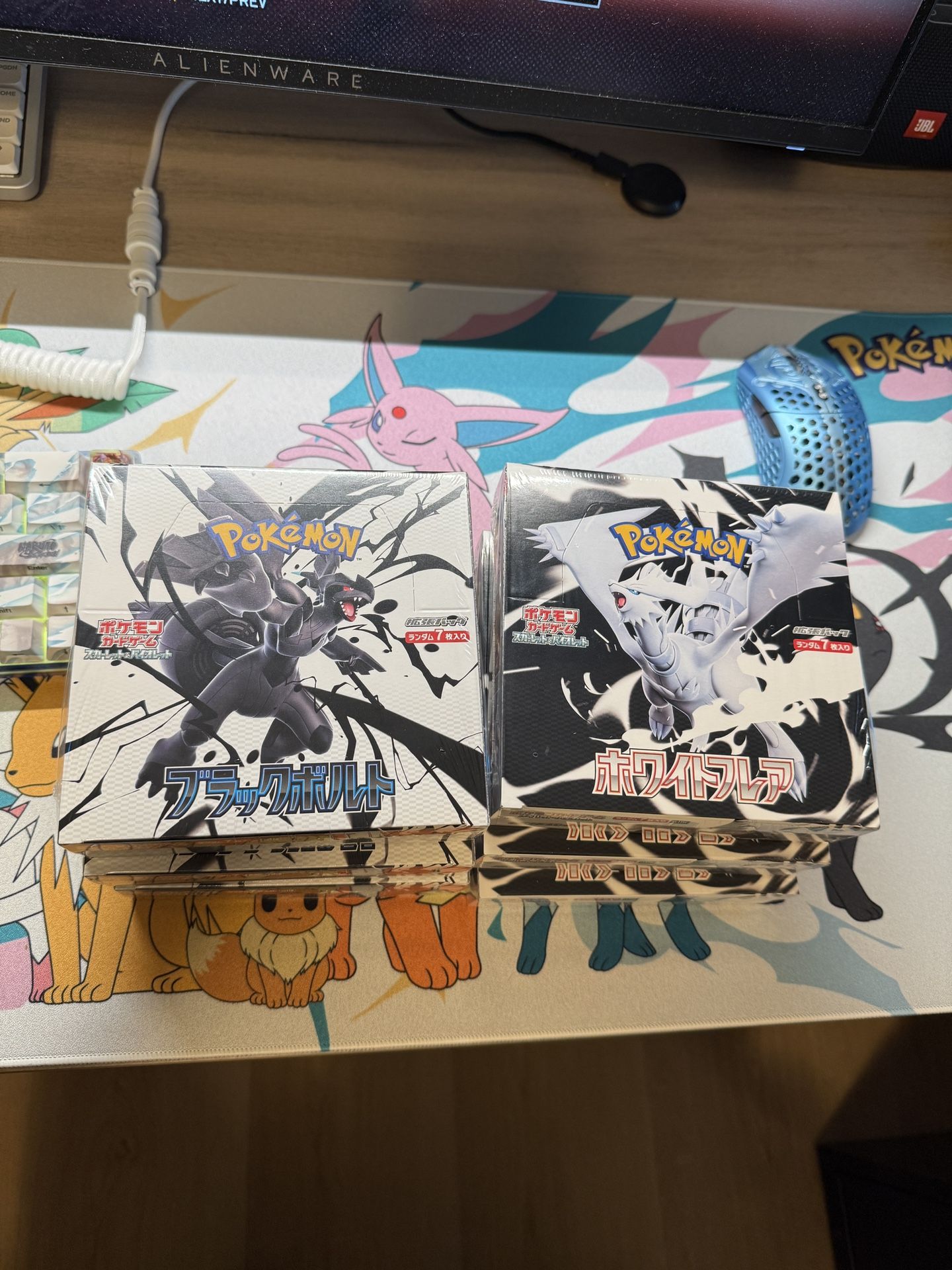 Pokemon Black Bolt / White Flare Booster Box