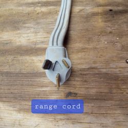 Range Cords, Priced $5 Each