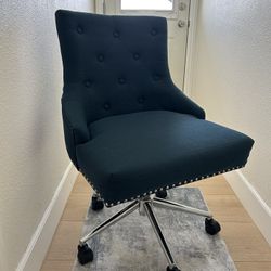 Blue Swivel Office Chair
