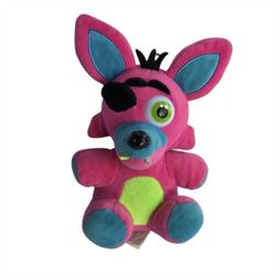 Funko Five Nights At Freddy's Pink Foxy Plush 7" Stuffed Animal Backlight FNAF
