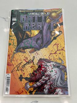 Invincible Universe: Battle Beast #6 Cover A-Signed by Ryan Ottley with COA, Image Comics, NM