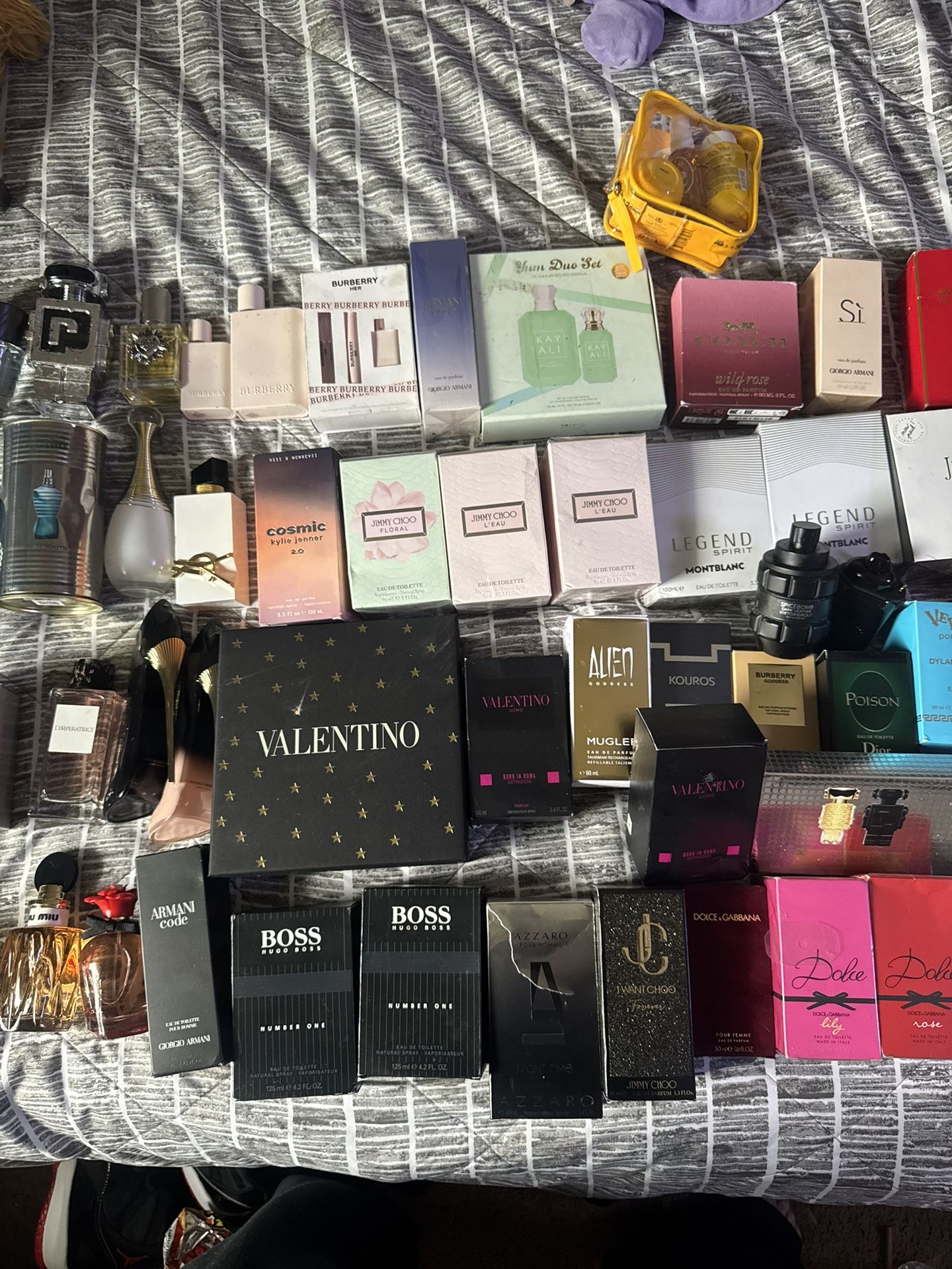 Valentino Ysl Chanel Dior, Gucci, Prada Cologne Bundle