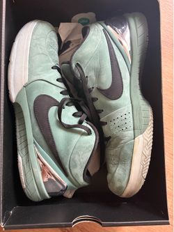 Nike Zoom Kobe 4 Protro Girl Dad Green Black Suede Low Top