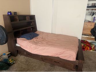Espresso, full bedframe