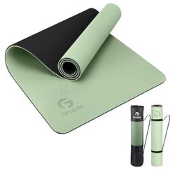 Yoga Mat Antideslizante Non-Slip Eco-Friendly Yoga Mat with Carrying Strap Workout, Pilates Exercise