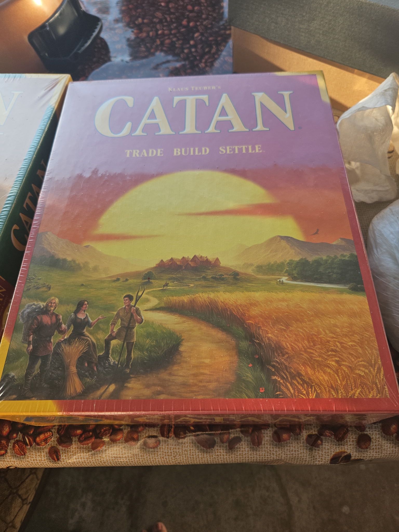 Catan Board Game Trade Build Setup