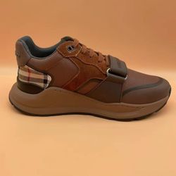 Burberry Brown Ramsey Sneakers 