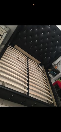 King size bedazzled bed for sale