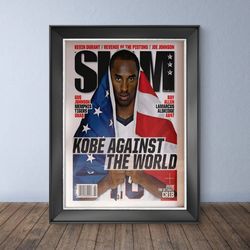 8x10 Framed Vintage Original Kobe Bryant Poster